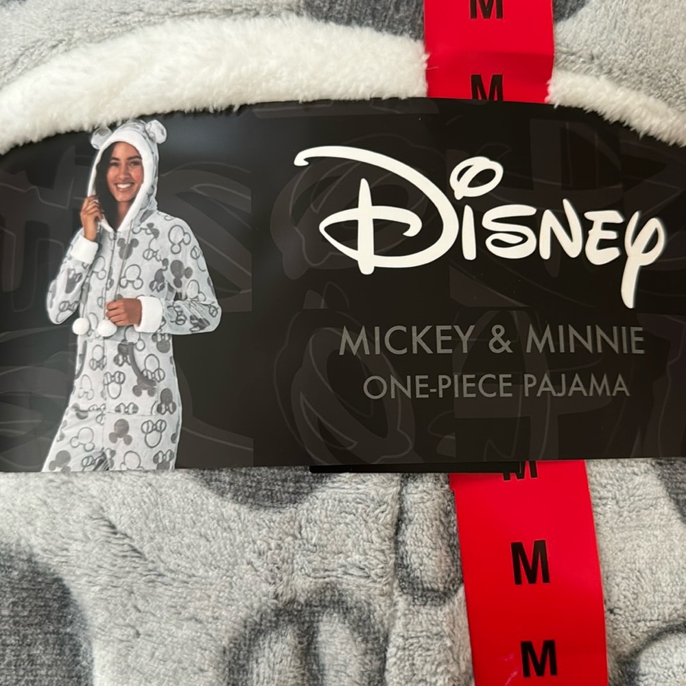 Disney Mickey & Minnie Onesie Pajama (Medium 8-10)